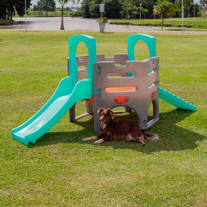 Imagem de Playground Pet Miniplay Spring Cachorro Freso Seguro Plástico Rotomoldado Resistente Impermeável Sustentável Reciclável Brinquedo