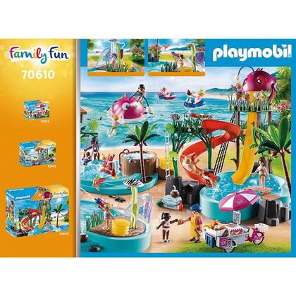 Imagem de Playmobil 70610 piscina pequena com esguicho