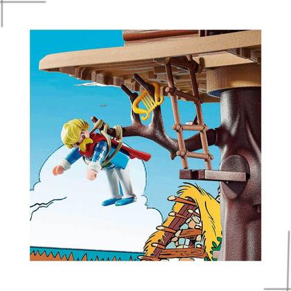 Imagem de Playmobil 71016 - Cacofonix com Casa na Árvore - Asterix