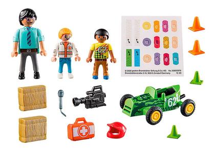 Imagem de Playmobil Ação De Ambulância Ajude O Piloto  70919