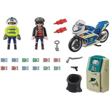 Imagem de Playmobil City Action - Caixa Eletrônico Com Policial e Fugitivo 70572