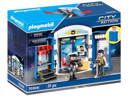 Imagem de Playmobil City Action Estação Policial 51 Peças