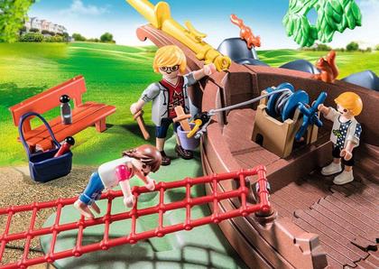 Imagem de Playmobil City Life - Playground Adventure com naufrágio 70741