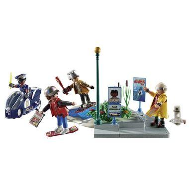 Imagem de Playmobil De Volta Para O Futuro 2 Fuga de Skate 70634