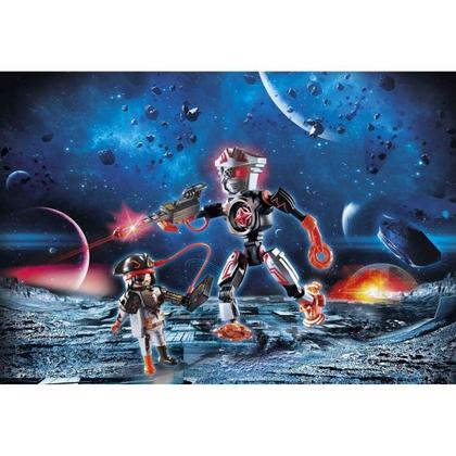 Imagem de Playmobil Galaxy Police - Pirata Galáctico Robô 70024