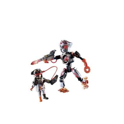 Imagem de Playmobil Galaxy Police - Pirata Galáctico Robô 70024