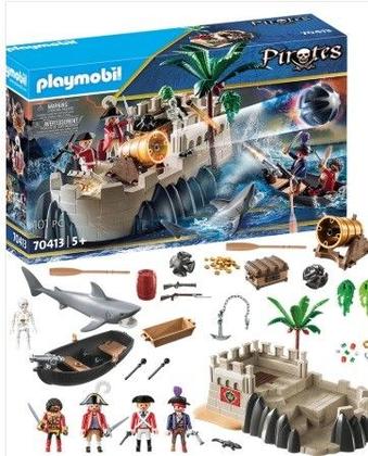 Playmobil Pirates 5347 海賊 パイレーツ Playmobil 5347 Pirate Treasure Chest, Figures - Amazon Canada