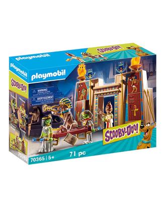 Imagem de Playmobil Scooby Doo Set Aventura no Egito - 71 Peças 70365