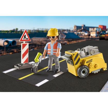 Imagem de Playmobil - Set Trabalhador da Construção - City Action - 71185