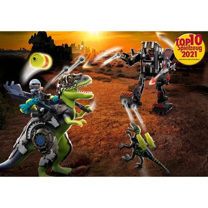 Imagem de Playmobil T-Rex Batalha de Gigantes - Dino Rise - 70624