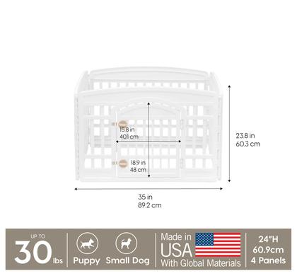 Imagem de Playpen para Cães IRIS USA - 24 Painéis com Porta