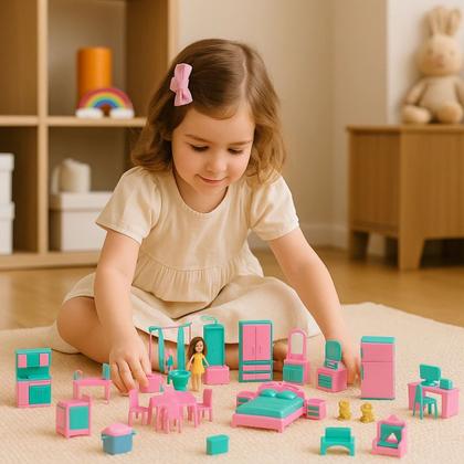 Playset Casa Completa Da Judy 0447 - Samba Toys - Playsets