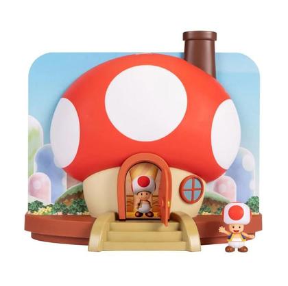 Imagem de Playset Casa Deluxe Do Toad Super Mario - Sunny 4209