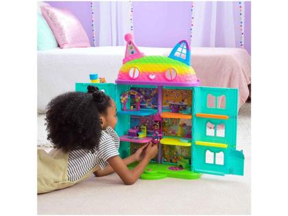 Imagem de Playset Gabbys Dollhouse Celebração Sunny  - Brinquedos 14 Peças