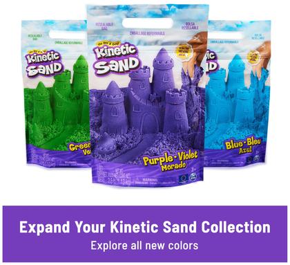 Imagem de Playset Kinetic Sand Squish N' Create com 400 ml de areia e 5 ferramentas