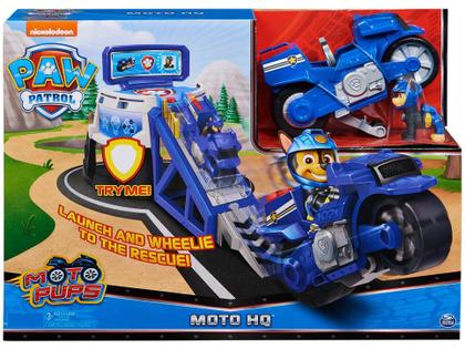 Imagem de Playset Patrulha Canina Moto Pups HQ