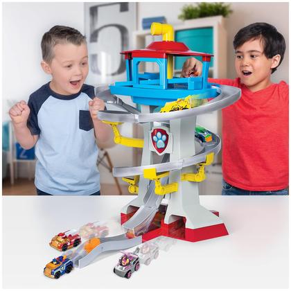 Imagem de Playset Paw Patrol Adventure Bay Lookout Tower com 2 veículos
