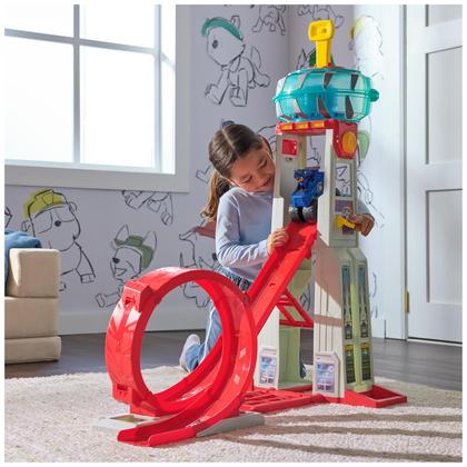 Imagem de Playset Paw Patrol Rescue Wheels Super Loop Tower - Mais de 3 Anos de Diversão
