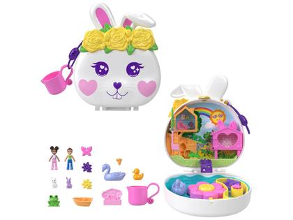 Imagem de Playset Polly Pocket Estojo Coelhinho do Jardim