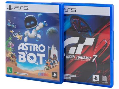 PlayStation 5 Disk 2025 1TB 1 Controle Branco Sony com 2 Jogos