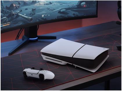 Imagem de PlayStation 5 Disk 2025 1TB 1 Controle Branco Sony com 2 Jogos