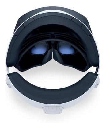 Imagem de Playstation vr2 branco e preto