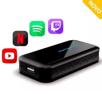 Imagem de PlaytoAir Módulo Carplay Android Espelhamento s/ Fio Wi-fi Bluetooth Multimídia Carros Mitsubishi