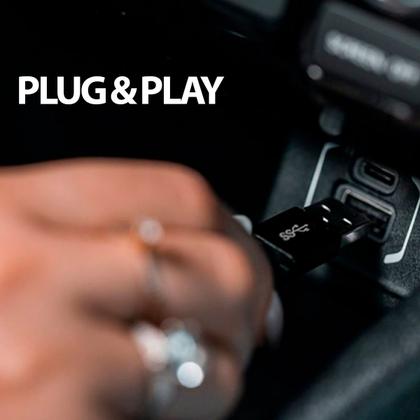 Imagem de PlaytoAir Módulo Carplay Android Espelhamento s/ Fio Wi-fi Bluetooth Multimídia Carros Volkswagen
