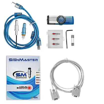 Imagem de Plotter Recorte Contorno Mira a Laser Automático 45cm Signmaster GT986 Lorben