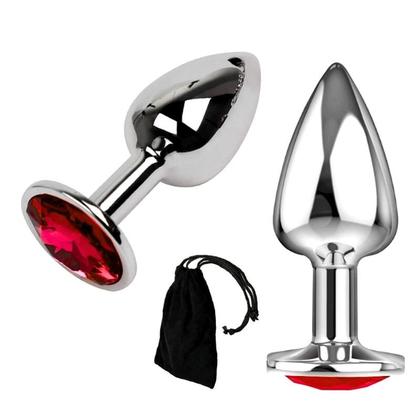 how to insert an anal plug Plug Anal Aço Inoxidável Colmeia G - Sexy Import Vermelho