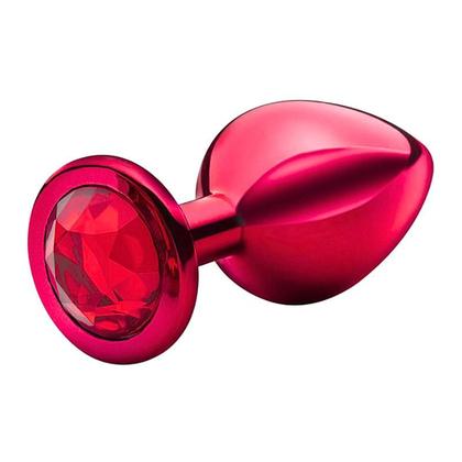 Imagem de Plug Anal Médio Lite Plug com Joia Vermelho