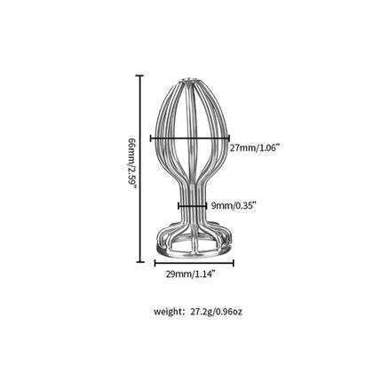 plug anal vazado Female Clear Anal Soft Spreader Hollow Butt Plug Deep Access Tunnel Probe  Toy