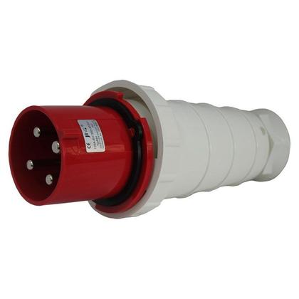 Imagem de Plug Blindado 2P+T 125A 415V Vermelho JNG