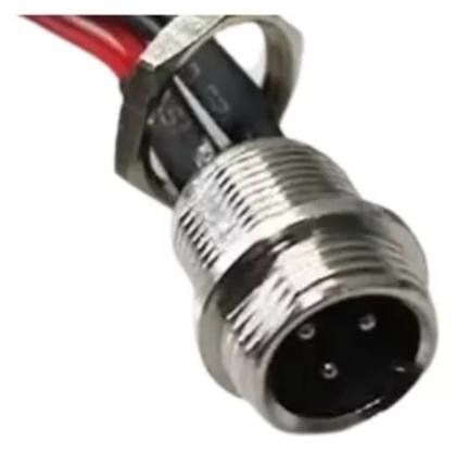 Imagem de Plug Botão Liga E Desliga Hoverboard 2 - Conector 3 Pinos Fios Scooter Smart