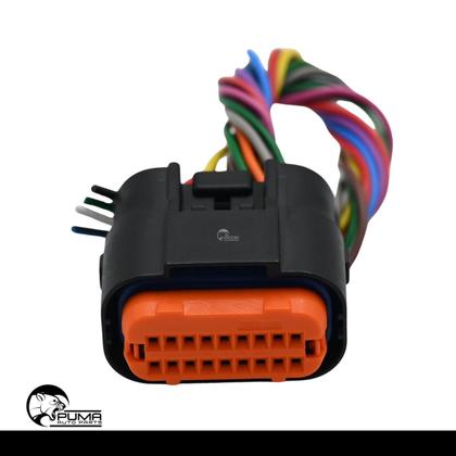 Imagem de Plug Chicote Modulo Ecu Cdi Yamaha Motos 18 Vias