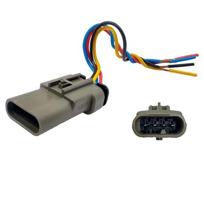 Imagem de Plug Conector 4 Vias Macho para Sonda Lambda Onix