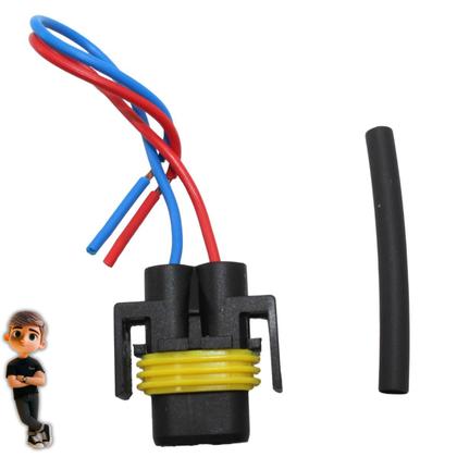 Imagem de Plug Conector Chicote Farol Milha Neblina Lampada H8 H11 H27