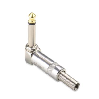 Imagem de Plug Conector P10 L Mono Voik PVK-P10 Profissional 20 Peças