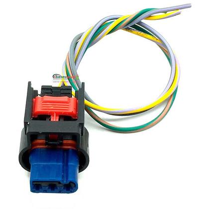 Imagem de Plug Conector Sensor Pressão Ar Cond Pressostato Jeep Renegade Onix Turbo