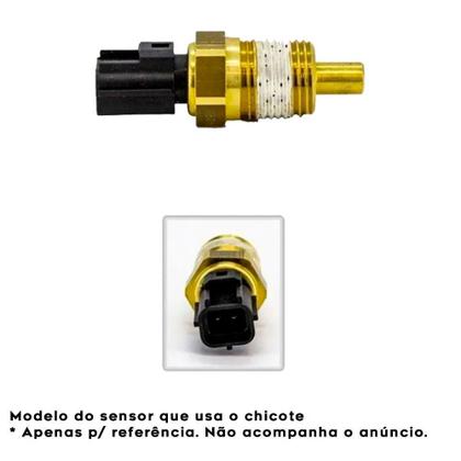 Imagem de Plug Conector Sensor Temperatura Água Ford F350 F4000 ETE5108