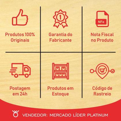 Imagem de Plug conector speakon macho 4 vias c/ abraçadeira starcable