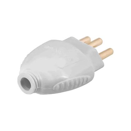 Imagem de Plug Desmontavel 3 Pinos 2p+t 10a/250v Cinza Dn1595 - PC / 12