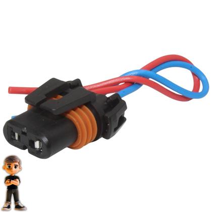 Imagem de Plug Do Chicote Conector Farol De Milha GM Lâmpada HB4 9006