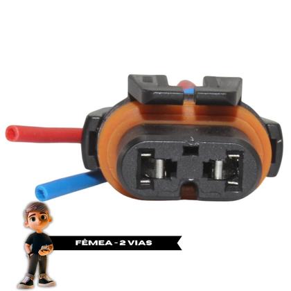 Imagem de Plug Do Chicote Conector Farol De Milha GM Lâmpada HB4 9006