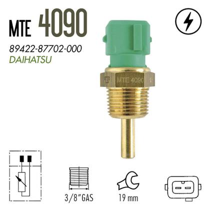 Imagem de Plug Eletronico Sensor Temperatura Agua Applause 1989 A 1997 / Charade 1988 A 2000 / Daihatsu Feroza 1989 A 1998 MTE 4090