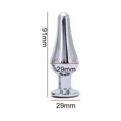 Imagem de Plug Escalonado Metal c/ Jóia 9,1 x 3 cm (Cód ESC)