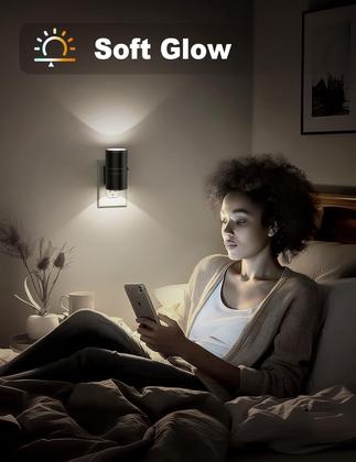 Imagem de Plug-in regulável Night Light Jandcase com sensor do crepúsculo ao amanhecer