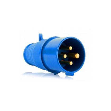 Imagem de Plug Industrial 3P+T 16A 220V Azul N4079 9h - Steck