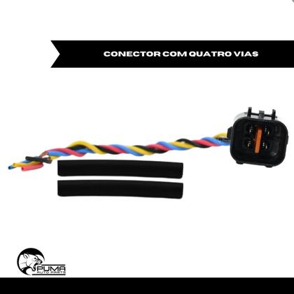 Imagem de Plug Macho Conector Sonda Lambda Hyundai Elantra I30 Tucson