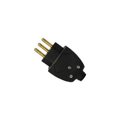 Imagem de Plug Macho Versatil 90 2P+T 10A Preto Pial Legrand 615852